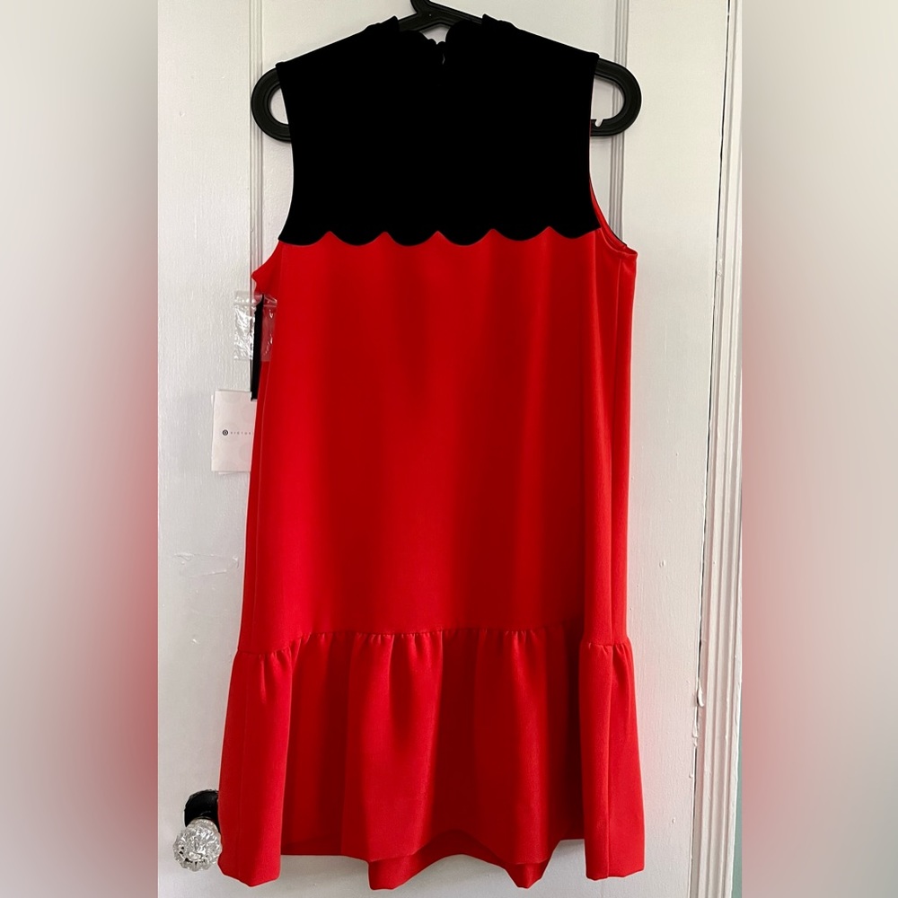 Victoria Beckham for Target, dress, orange / black, size S